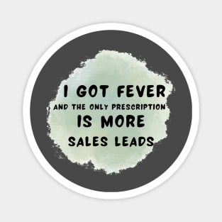 Sales rep funny Magnet